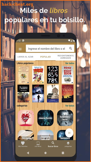 Leer Libros - Gratis E-Libro en Español screenshot
