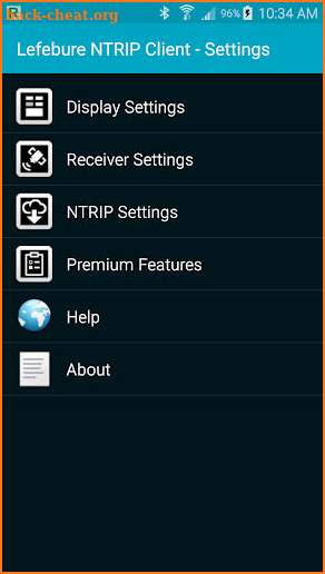 Lefebure NTRIP Client screenshot