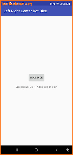 Left Right Center Dot Dice screenshot