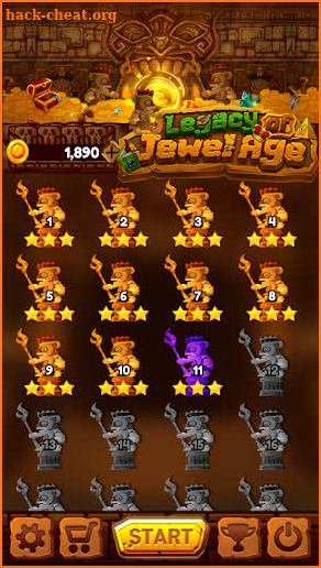 Legacy of Jewel Age: Empire puzzle screenshot