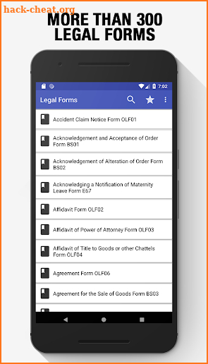 Legal Forms Pro screenshot