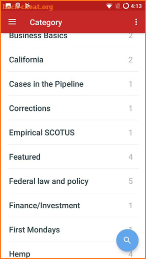 Legal Info - US Laws and Legal Issues screenshot