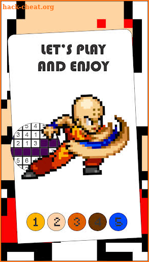 Legendary Fighter Pixel Art screenshot