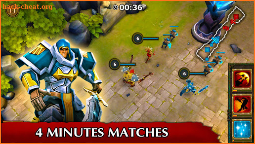 Legendary Heroes MOBA Offline screenshot