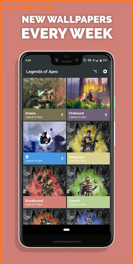 Legends of Apex 🎮 Battle Royale Live Wallpaper screenshot
