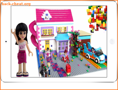 Lego Friends Figure Wallpaper screenshot