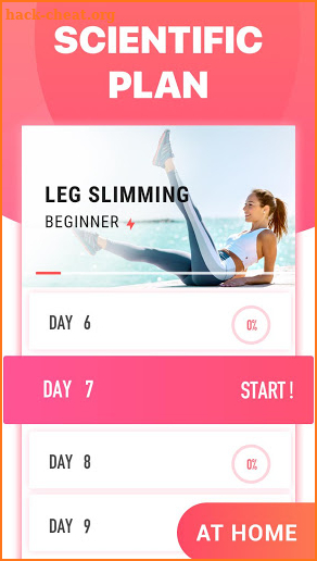 Legs Workout - Slim Legs & Burn Thigh Fat screenshot