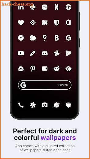 Lena White: Glyph Icon Pack screenshot