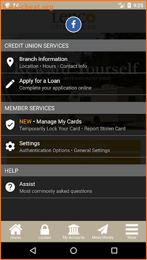 Lenco Credit Union screenshot