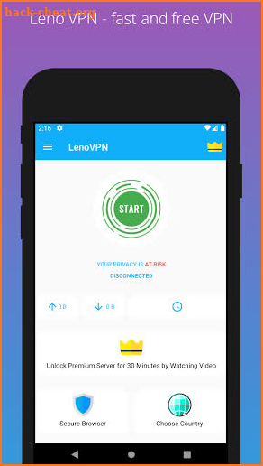 Leno VPN - Fast & Secure Services screenshot