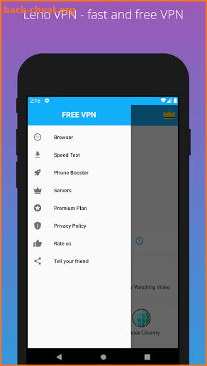 Leno VPN - Fast & Secure Services screenshot