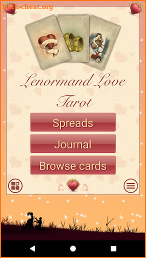 Lenormand Love Tarot screenshot