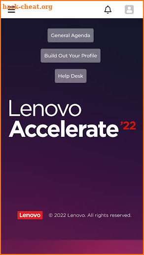 Lenovo Accelerate 2022 screenshot