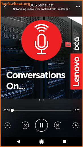 Lenovo Podcasts screenshot