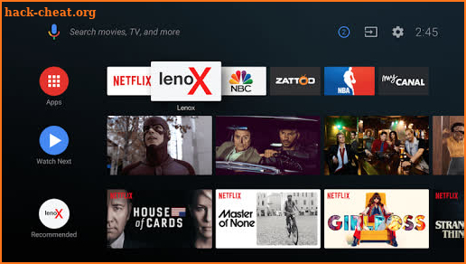 Lenox Media Player screenshot