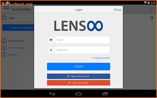 Lensoo Create screenshot