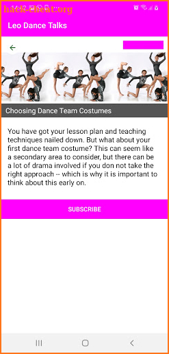 Leo Dance talks screenshot