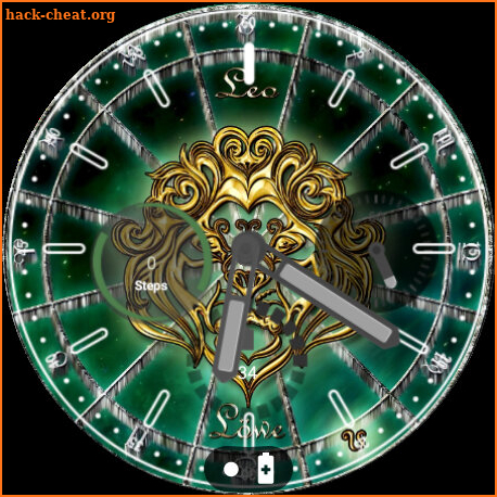 Leo zodiac symbol WatchFace screenshot