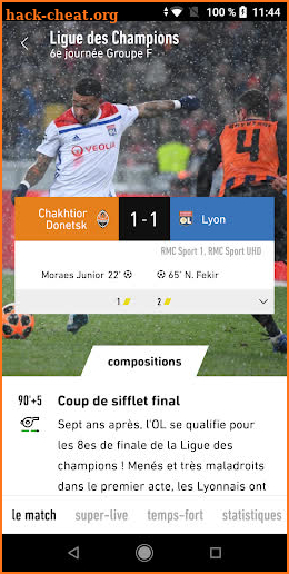 L'Équipe - Sport en direct : foot, tennis, rugby.. screenshot