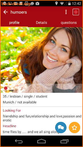 LESARION - lesbian dating & chat screenshot