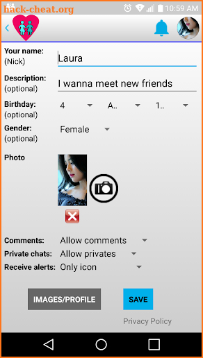 Lesbian Girls Chat - Dating, LGBT Chat, Women screenshot