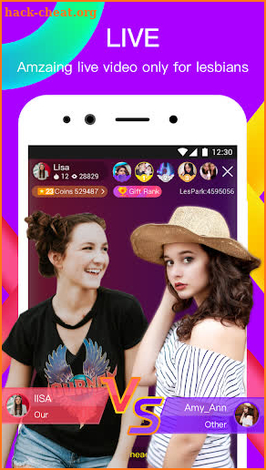 LesPark- Lesbian, Bi, and girl's social network screenshot