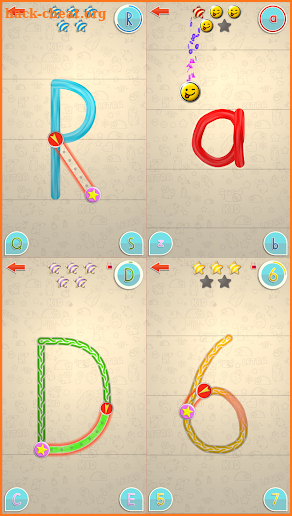 LetraKid - Learn to write by tracing ABC & 123 screenshot