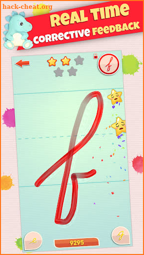 LetraKid PRO: Cursive Alphabet School Writing Kids screenshot