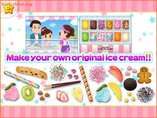 Let's do pretend Icecream shop screenshot