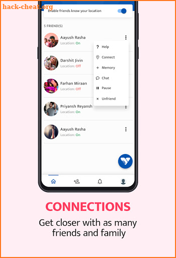 Lets Feelz - Connect with Family and Friends screenshot