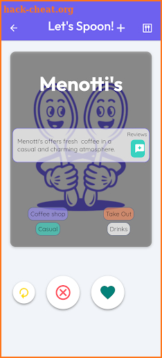 Let's Spoon: Swipe, Match, Eat screenshot