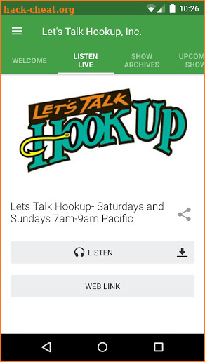Let's Talk Hookup screenshot