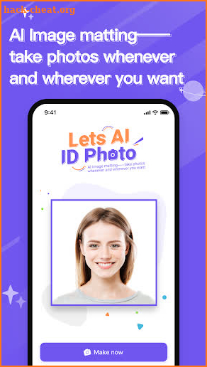 LetsAI ID Photo screenshot