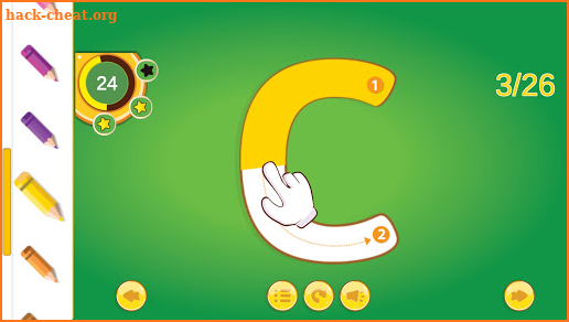 Letter Game for Children learn alphabet for kids screenshot