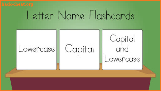 Letter Name Flashcards screenshot