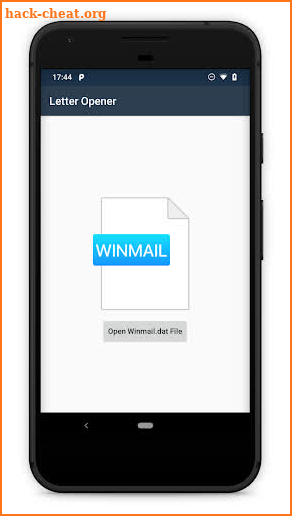 Letter Opener - Winmail.dat Viewer screenshot