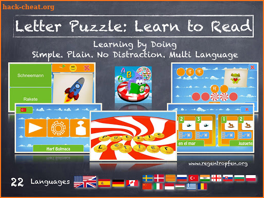 Letter Puzzle: Learn To Read screenshot