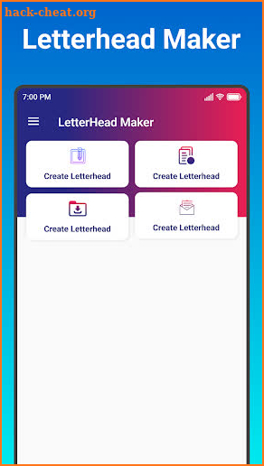 Letterhead Maker screenshot