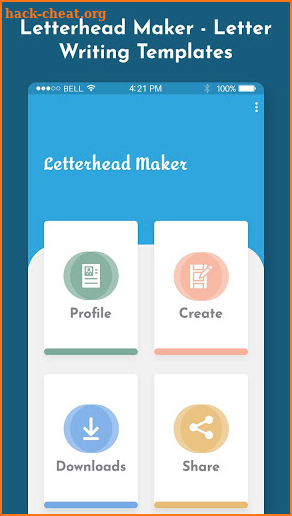 Letterhead Maker - Letter Writing Templates screenshot