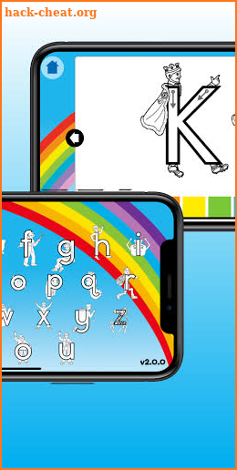 Letterland Rainbow Writing screenshot