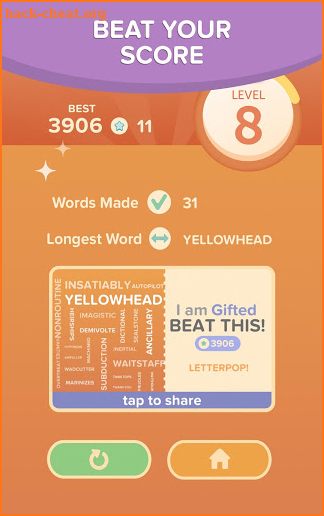 LetterPop - Best of Free Word Search Puzzle Games screenshot