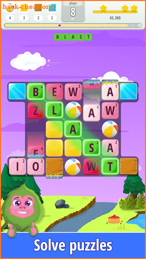 Letters Blast - Explosive Word Search Puzzle Fun screenshot