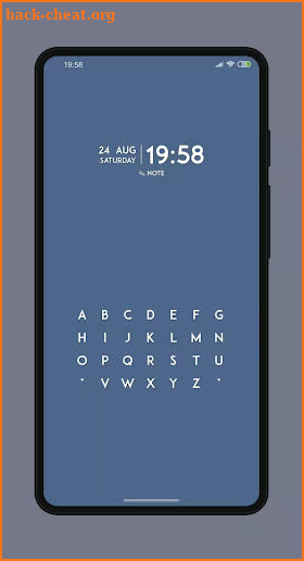 Letters Launcher screenshot