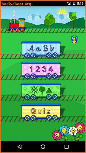 Letters Train screenshot