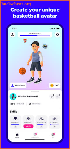 Level Up - Basketball Training screenshot