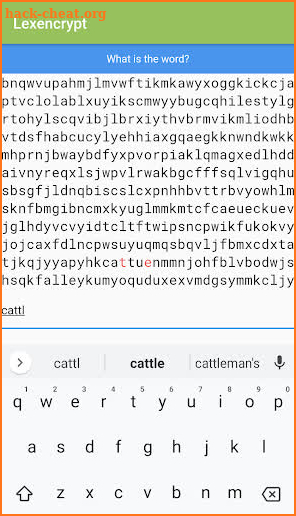 Lexencrypt screenshot