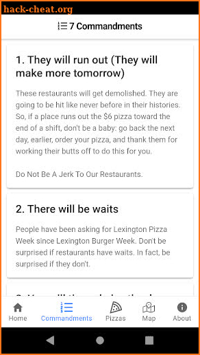 Lexington Pizza Week screenshot