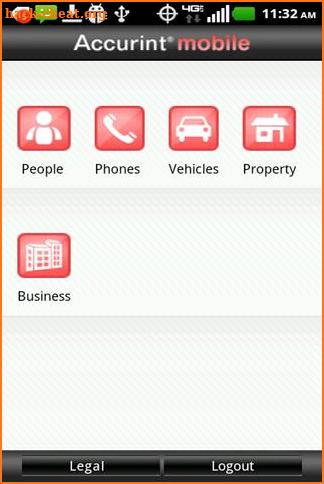 LexisNexis® Accurint® Mobile screenshot