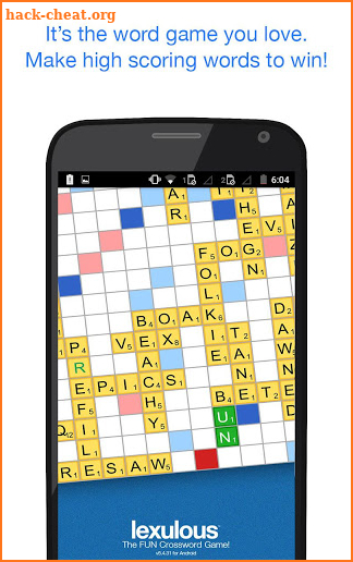 Lexulous Word Game screenshot