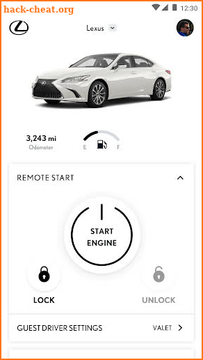 Lexus screenshot